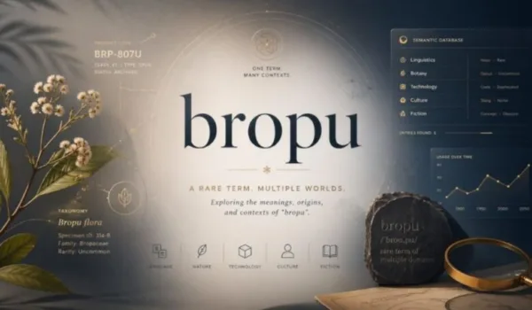 Bropu Meaning: What This Rare Word Actually Means and Where It Shows Up