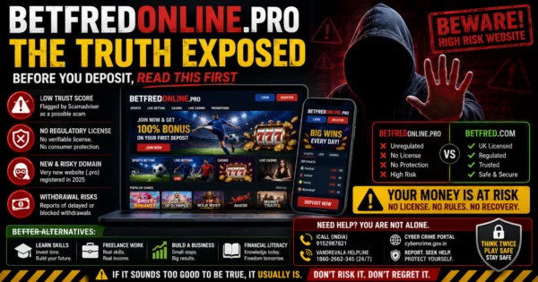 Betfredonline.pro: The Truth Behind This Suspicious Platform and Why It Is Not What It Appears to Be