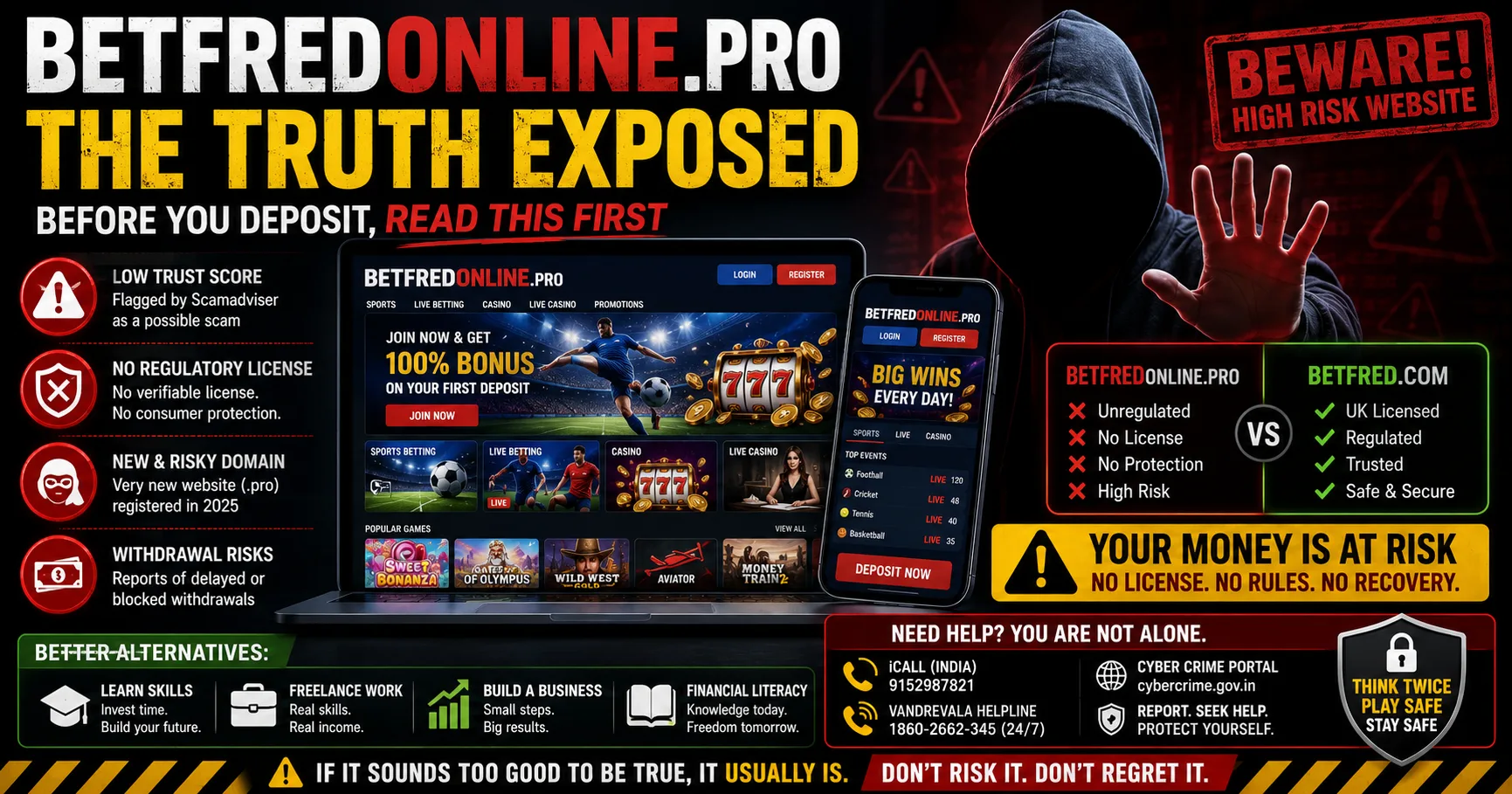 Betfredonline.pro The Truth Behind This Suspicious Platform
