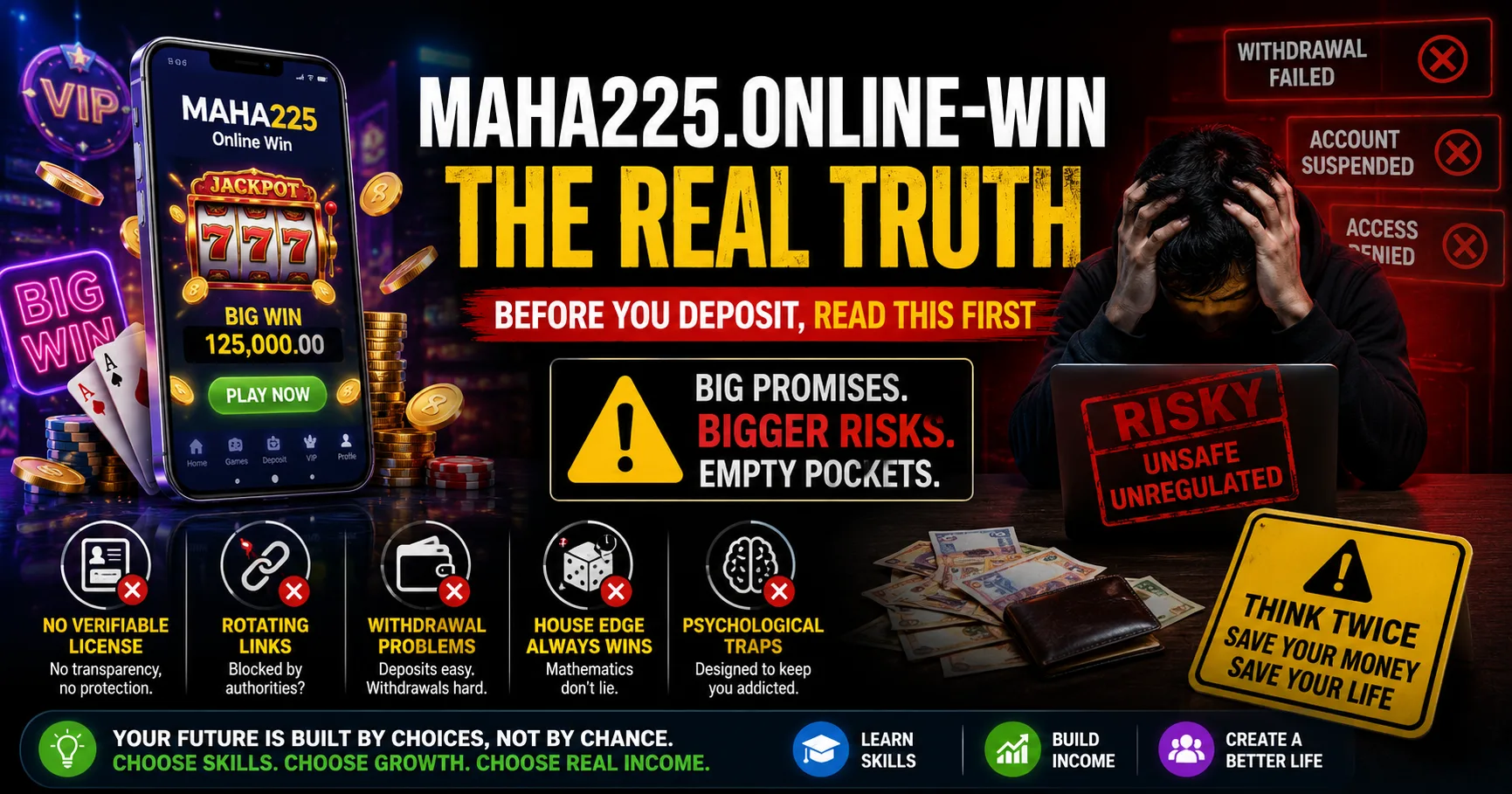 Maha225.online-Win Complete Review And Hidden Risks